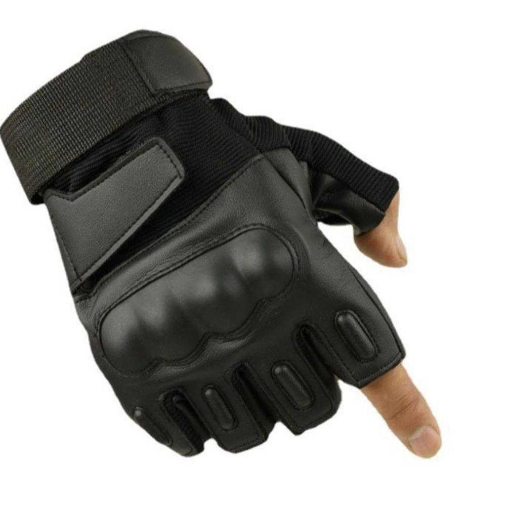 Half finger tactical gloves men's and women's autumn and winter fighting sports cycling fitness anti-cut outdoor non-slip field Korean version gloves