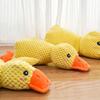 Hunde-Beruhigungs-Enten-Kauspielzeug mit Quakgeräusch Beruhigende Enten-Hundespielzeug Kissen-Spielzeug Hunde-Stofftiere Kauspielzeug für Hunde in Innenräumen