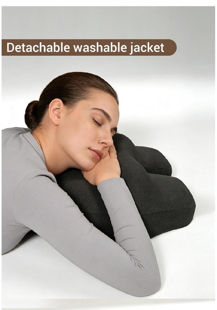 Memory Foam Seat Cushion Pillow - Ergonomic Buttocks Support for Home & Office