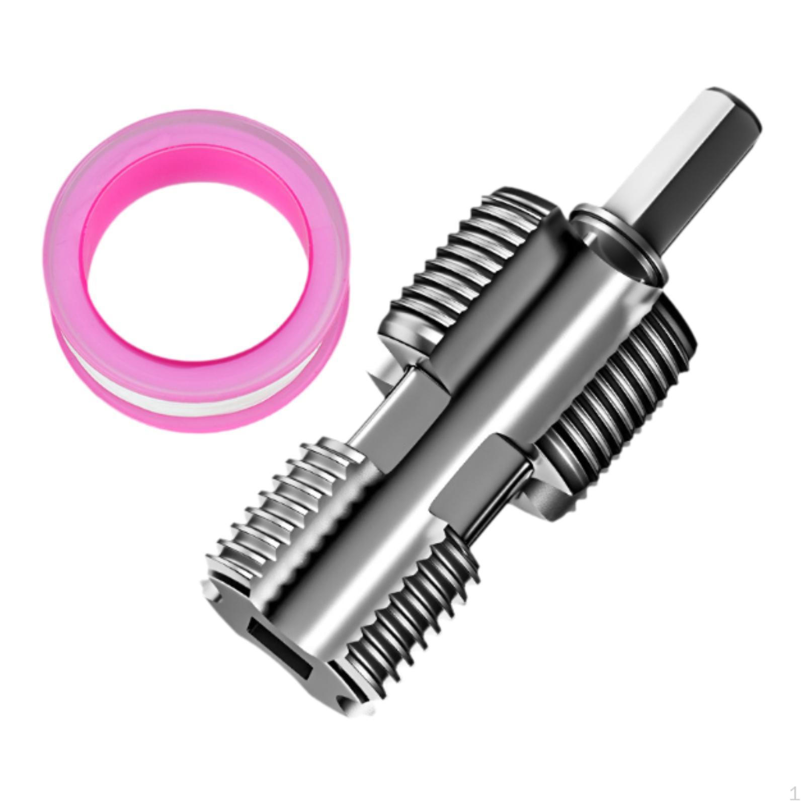 

Набор для нарезания резьбы для труб из ПВХ, сантехнические инструменты, ручной инструмент, открывалка, аксессуары, резьбонарезчик для электроинструмента 1 Thread Maker