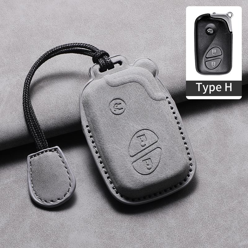 Suede Fur Car Key Case Cover Protector Holder For Lexus CT200H GX400 GX460 IS250 IS300C RX270 ES240 ES350 LS460 GS300 450h 460h