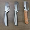 All-Steel Multifunctional Peeler: Melon, Sugarcane, Pineapple - Stainless Steel 2-in-1 Kitchen Tool.