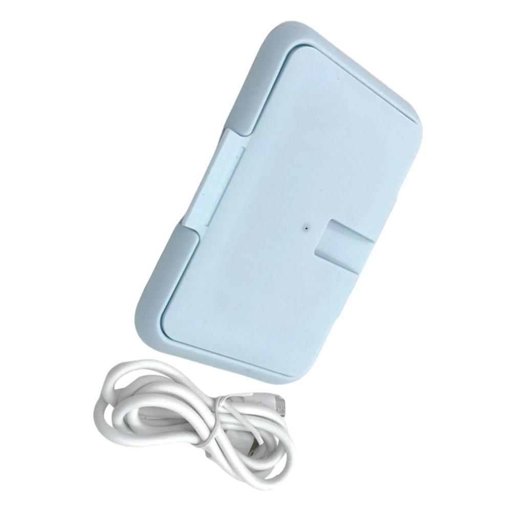 Compact Baby Wipe Warmer Napkin Heating Box Baby Wipes Heater Baby Wet Wipes Dispenser Baby Wipes Warmer for Home Car Travel