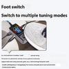 Digital Guitar Pedal Tuner LCD Display Metal Cover Chromatic Guitar Tuner Pedal Effect for Guitar Bass Musicians