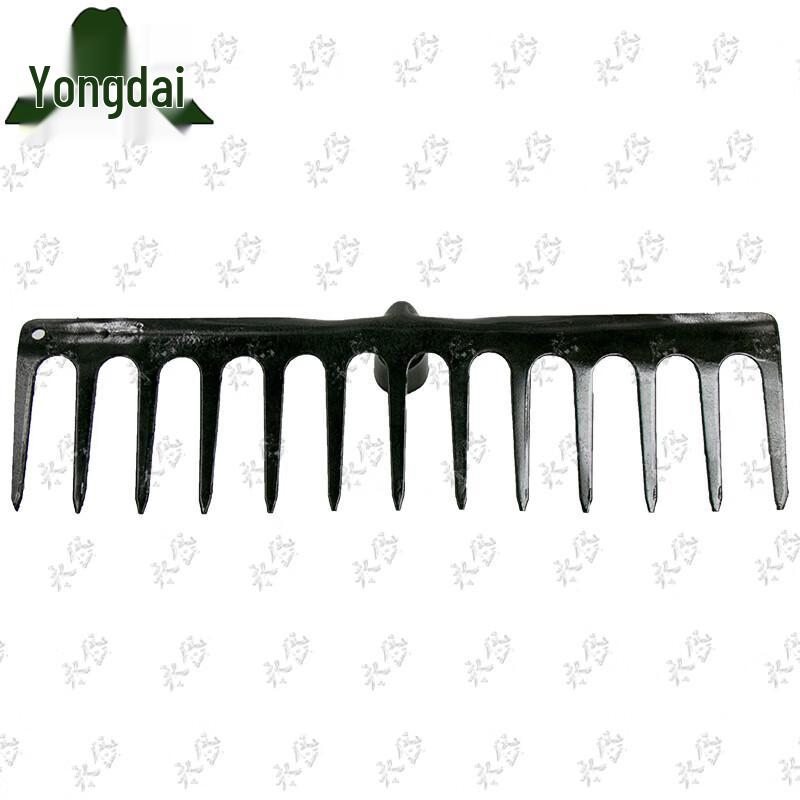 13-Tooth Heavy-Duty Garden Rake