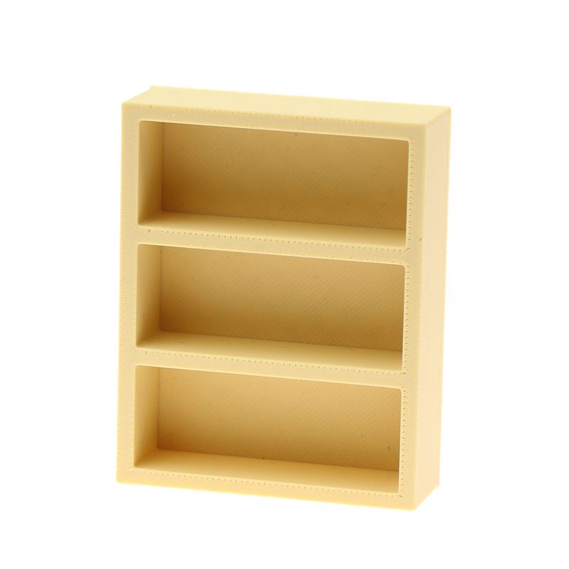 1/12 Dollhouse Mini Wall Cabinet Storage Shelves Dollhouse Furniture Decor Toys Dolls House Accessories Micro Scene Ornament