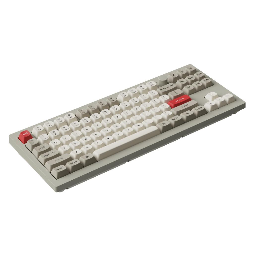 Keychron V3 Max Retro Color QMK Wireless Custom Mechanical Bluetooth Wired RGB Gateron Jupiter Gasket Compatible with and Linux Jupiter Mechanical