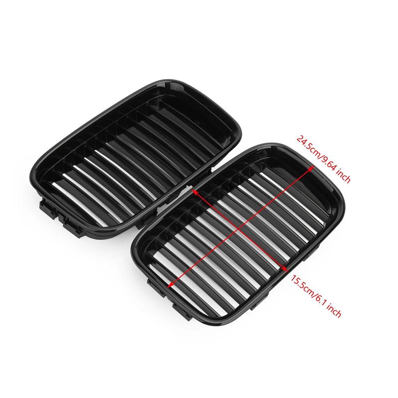 For Bmw 3 Series E36 318I 323I 325I 1992 1993-1996 Mid Grid Intake Frame Front Bumper Intake Accessories 51138122237 51138122238