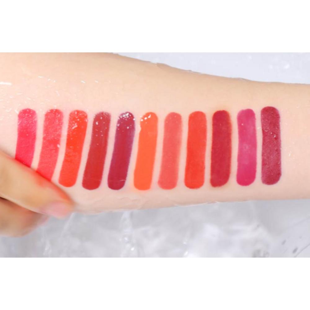 Merry Sword Lil Tattoo Water Lip Tint 2.7g, Crimson Red, 1 Pc.