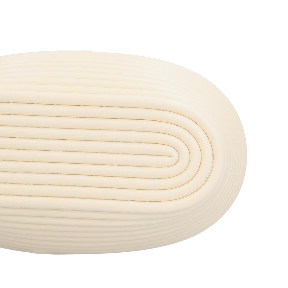 Food Grade PP Banneton Basket Rattan Woven Dough Rising Bowl New Bread Proofing Basket Home Baking