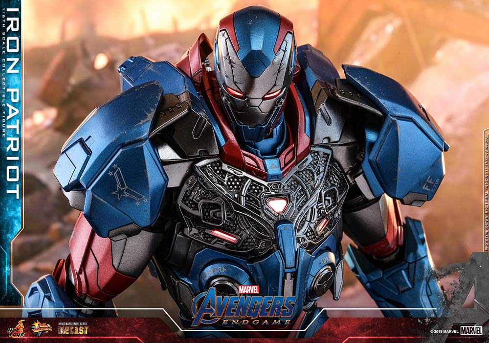 [Movie Masterpiece DIECAST] "Avengers: Endgame" 16 Scale Figure Iron Patriot