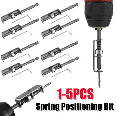 Spring-Loaded Screw Holder Bit One-handed Operation Universal Screw Retaining Tool Spring Positioning Bit DIY Home Repair