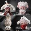 Moonin Dark Night Series Plush Blind Box 6-Pack Assortment Box (Approx. 15-20cm) Rotating Eyes, 6 Regular + 1 Secret, Halloween Gothic