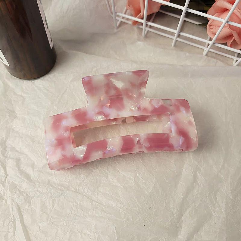 2025 Korean Elegant Acetate Hair Clip for Bun - Large Size