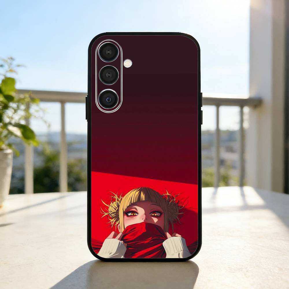My Hero A-Academia Himiko Toga  Phone Case For Samsung  A73,72,71,53,52,51,22,91,80, Soft Black Cover