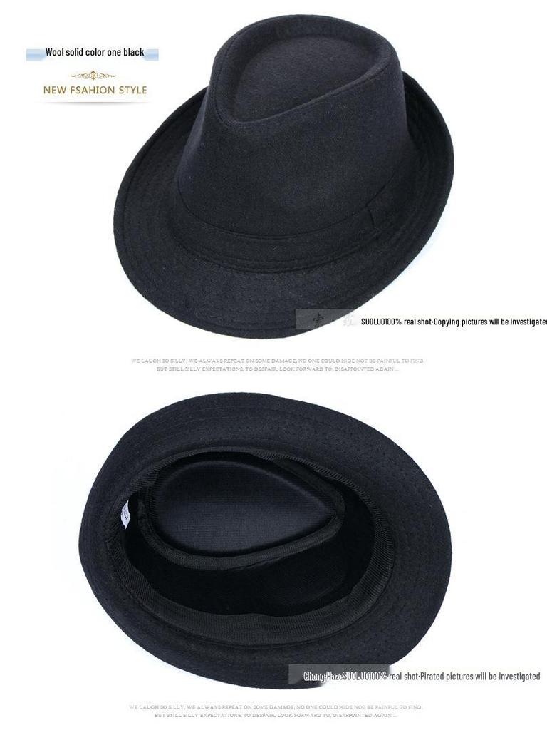 Trendy Retro Fedora - Unisex British Korean Style Jazz Cowboy Hat