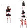 Yumeikeshi Women's Halloween Cosplay Costume Blood Nurse Maid Doctor Outfit