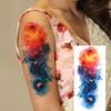 1 Sheet Sexy Butterfly Sunflower Plum Temporary Tattoos For Women Girls Waist Breast Arm Forearm Flower Fake Temp Tattoo Sleeve