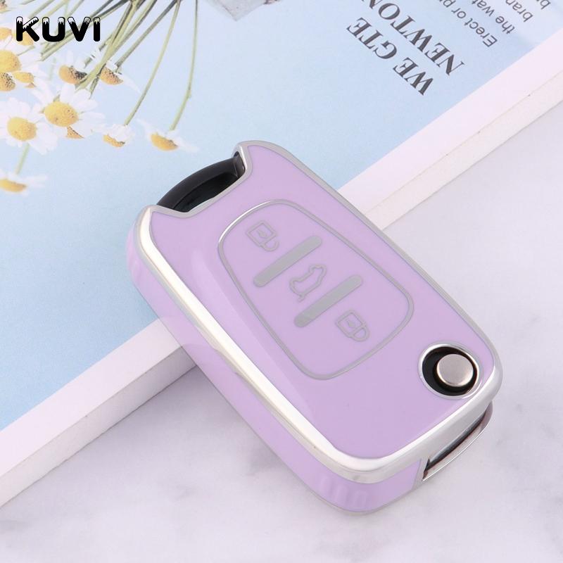 

Tpu Car Key Case Cover For Hyundai I20 I30 Ix20 Ix35 Elantra Accent For Kia Sportage Rio 3 Soul Optima Ceed Pro K5 K2 Keychain