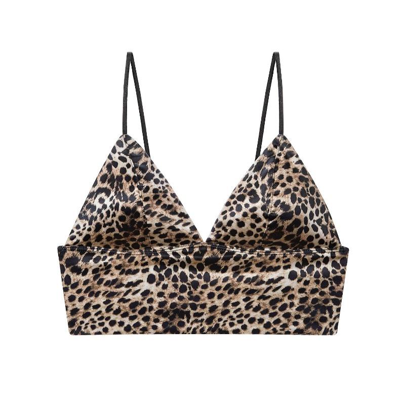 Women's Thin Sexy Triangle Cup No Underwire Smooth Shoulder Vest Type Underwear