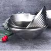 Shengjia 304 Stainless Steel Double-Layer Conical Noodle Bowl