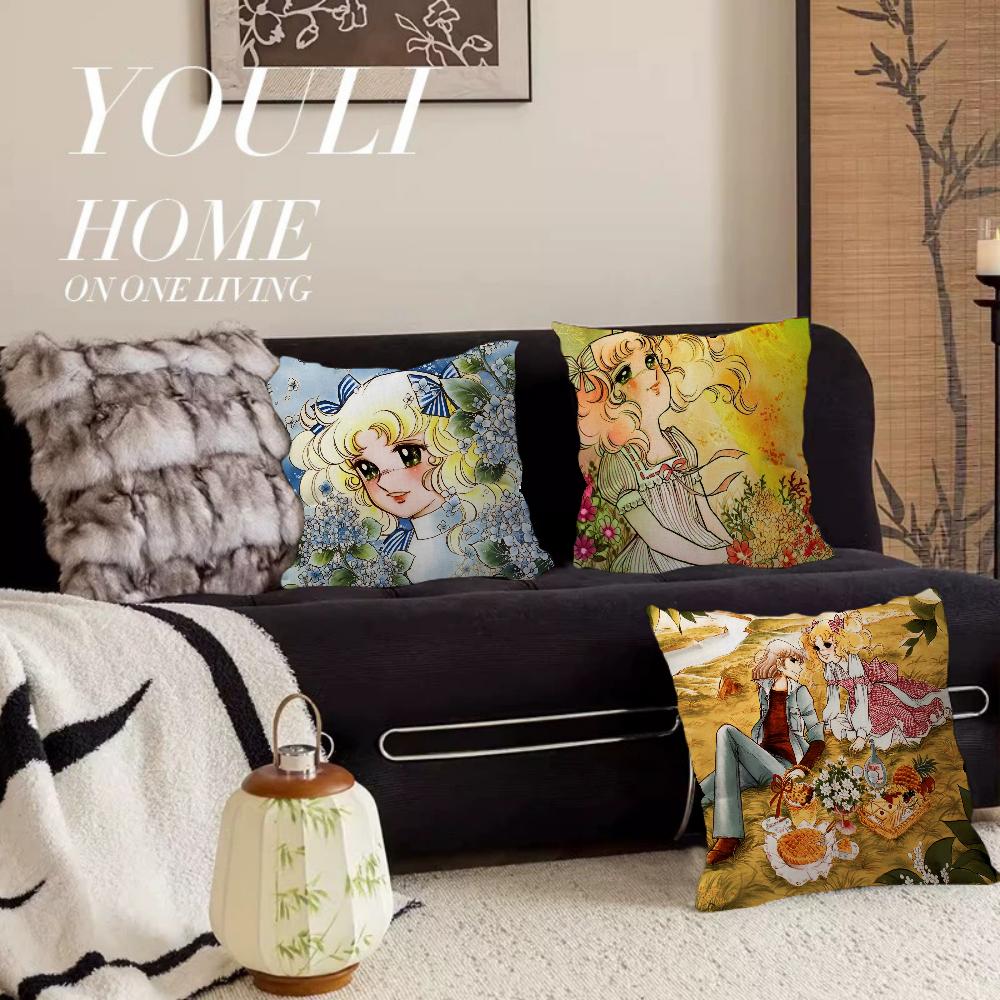 Anime Manga Candy Pillow Cover Design Cushion Cover Decor Holiday Decorati