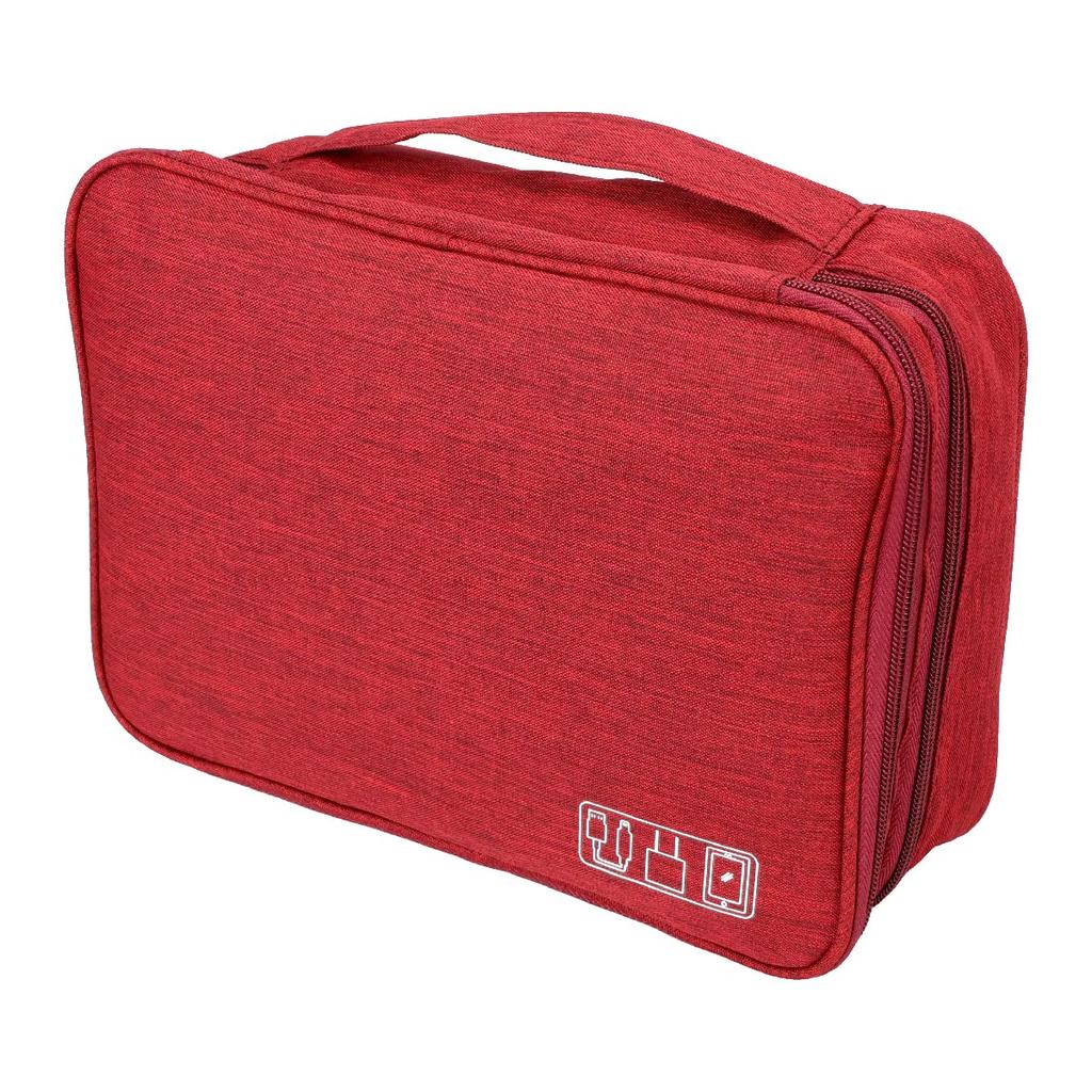 Anni Gadget Gadget Pencil Large Capacity Carrying Travel Small Mobile Small Tool Pouch, Case, Case, Storage, Multi-functional Pouch, Organizer,