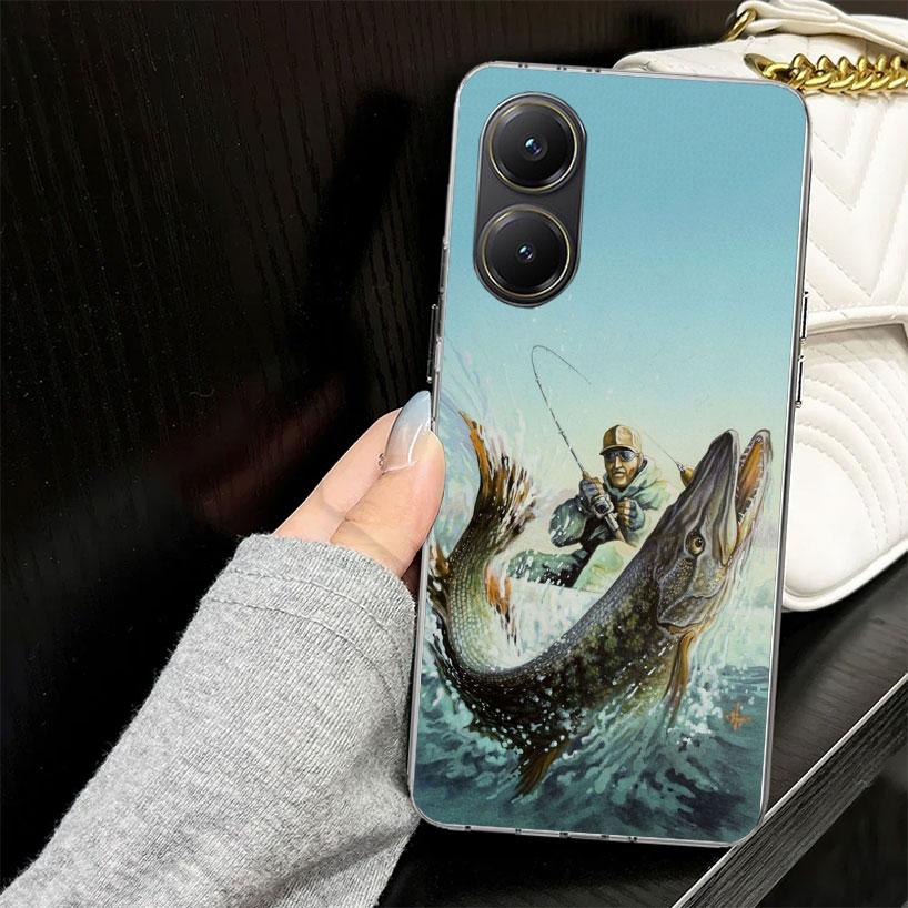 Jagd Angeln Mann Hülle für Xiaomi Poco X7 F7 Ultra X6 F6 F5 X5 Pro X3 Nfc Handyhülle X4 F4 Gt F3 M6 M5S M3 Silikon Funda