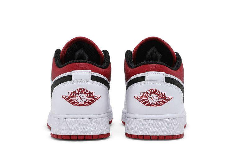 Air Jordan 1 Low GS 'White Gym Red'