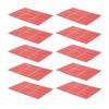 10 Sheet Nail Art Mounting Tape Salon Double Sided Adhesive Tape Accessory for Nail Tip Color Display