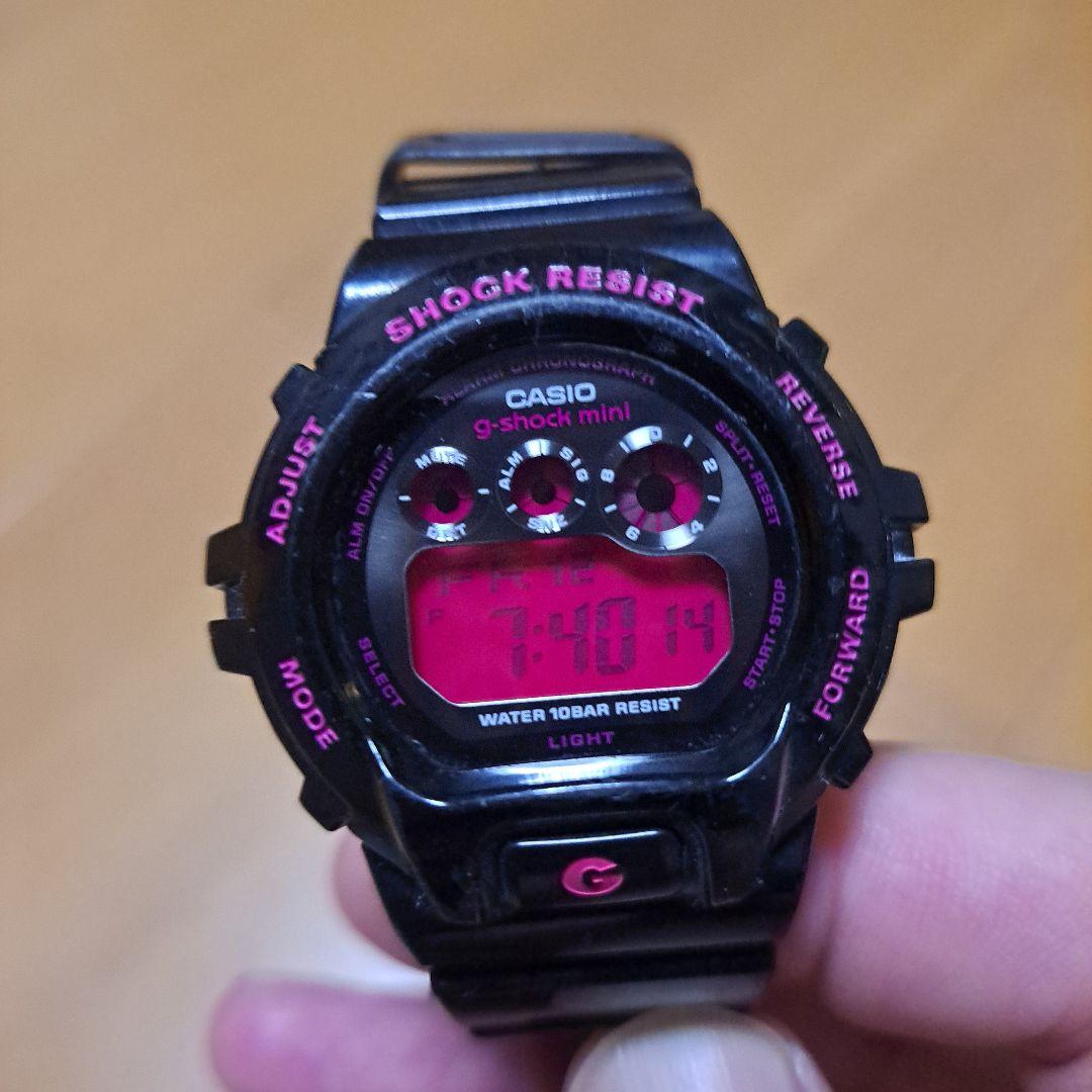 

[USED] CASIO G-Shock Mini Black/Pink