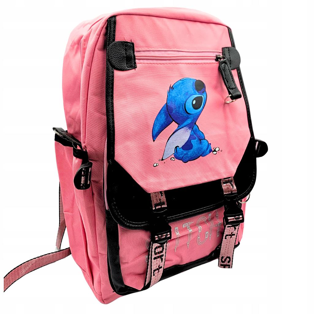 Lilo And Stitch Backpack For School, School, Urban, Travel, Roomy