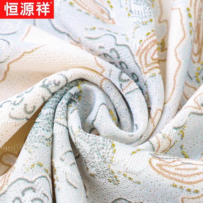 New Chinese Style Printed Short Sleeve Blouse for Women