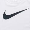 Nike Sportswear Swoosh Logo Casual Crop Top Women Tops White CJ3765-100