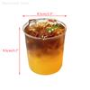 Coffee Cup Curled Latte Cups Household Glass Drinkware Juice Milk Simple Mug Transparent Water Bottles Glassware Cups Coffeeware