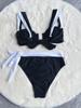 Push Up Bikini Two Pieces Women Swimsuits Female Swimwear High Waist Bikini Set Brazilian Biquini Swimming Suit Beachwear