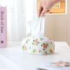 French Relief Rose Tissue Box Ceramic Tissue Case Household Kitchen Organizers Storage Living Room Coffee Table Decoration