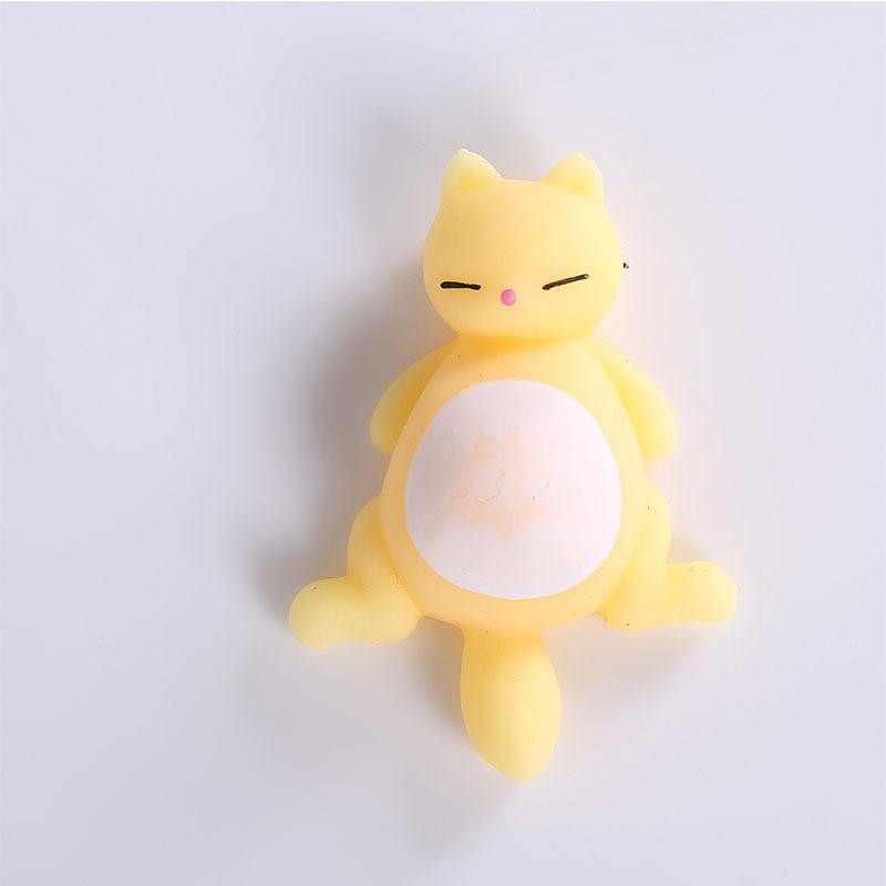 

1 шт. Милый антистрессовый мягкий сжимаемый мячик для кошек Mochi Rising Abracon Мягкий липкий антистрессовый забавный подарок декомпрессионная игрушка J56