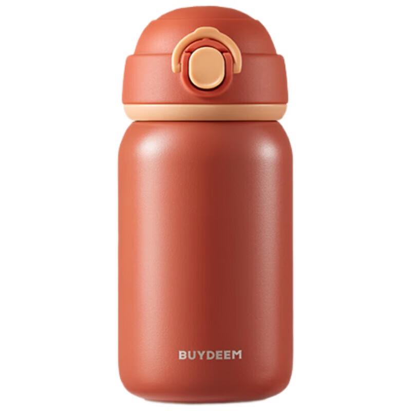 Buydeem 300ml Pop-up Lid Stainless Steel Insulated Cup