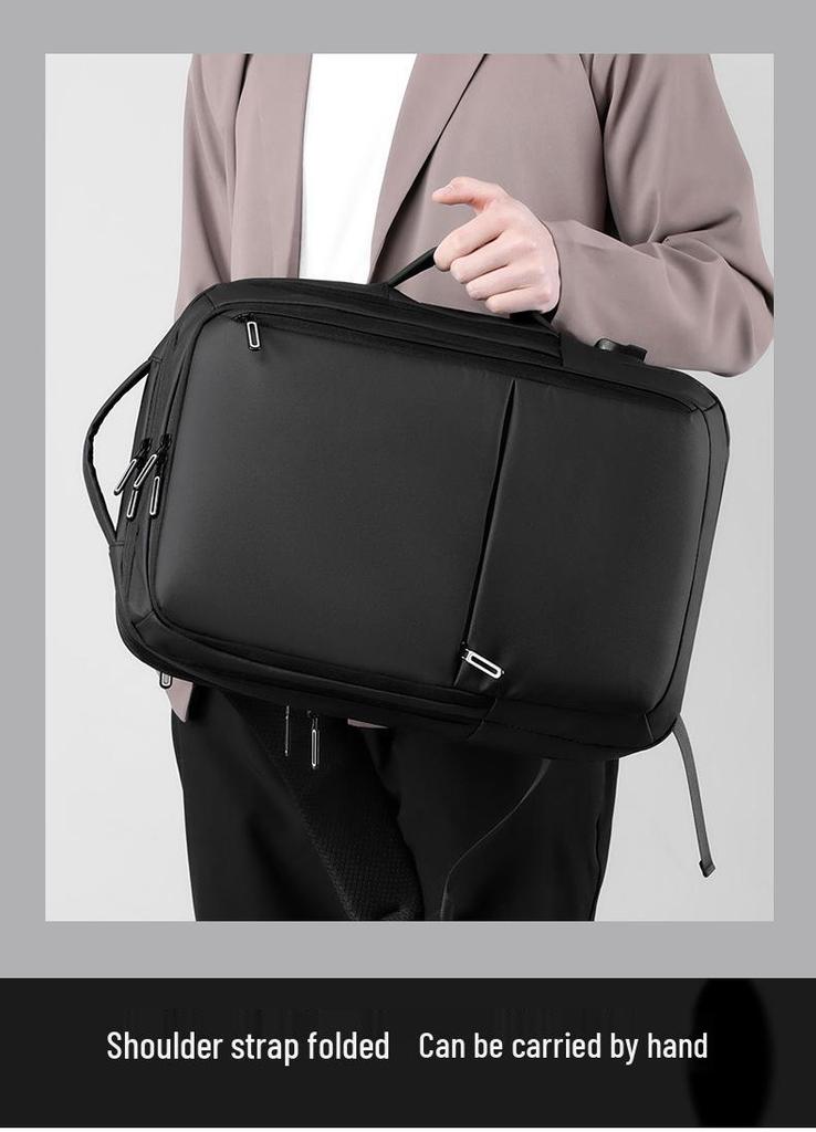 Men's Large Capacity Commuter Backpack for Business and Travel