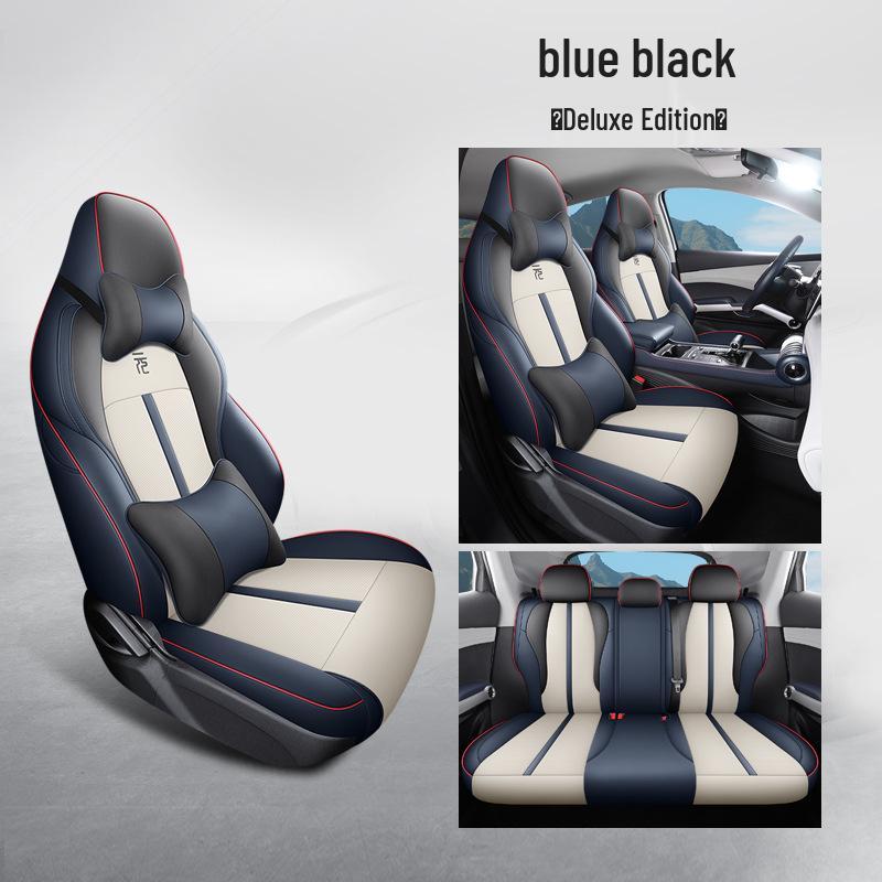 BYD PLUS 5-Seat Full Leather Car Seat Cushion for All Seasons