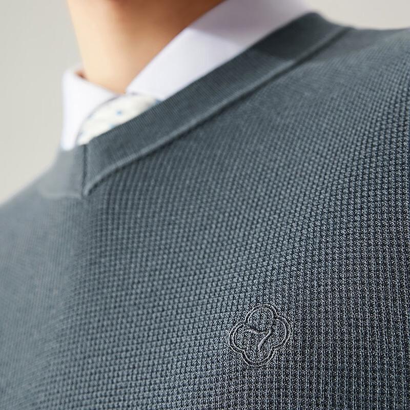 Septwolves Men's V-Neck Cashmere Blend Sweater