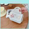 Beautiful Cartoon Princess Pearl Handbag Adorable Sequin Mini Purse For Kids