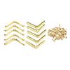 Wine Boxes Chest Boxes For Jewelry Boxes Hinges Support Union Sturdy Zinc Alloy Materials Zinc Alloy Spring Iron