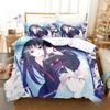 Comforter New Anime Unbreakable Machine-Doll Bedding Set Printed With Bed Soft Single Double Queen Super King Size