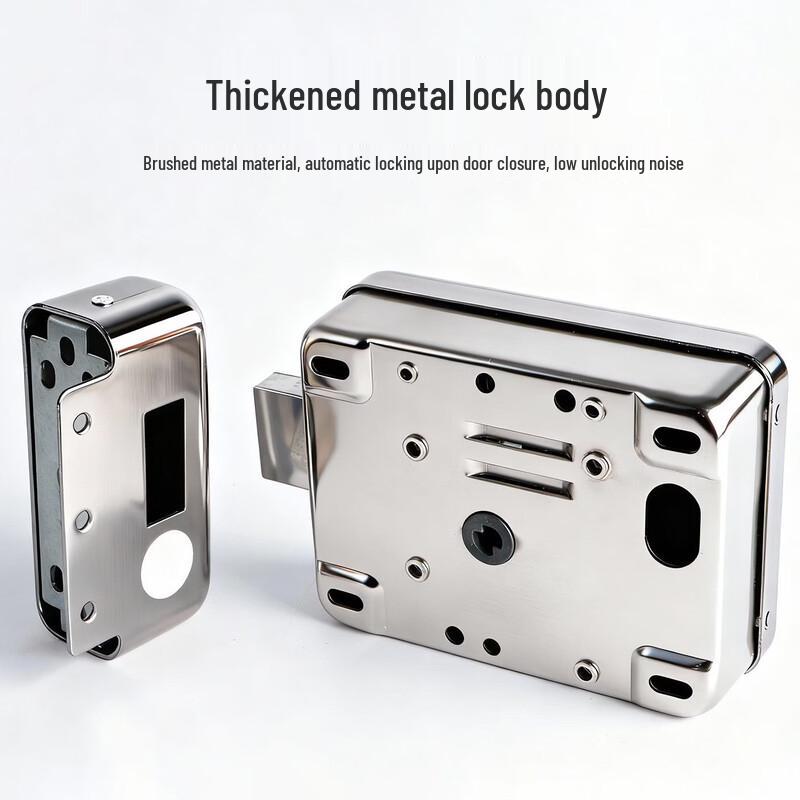 ZUCON Electric Stainless Steel Access Control Motor Lock 405D/505D Series CN plug (adapter included)
