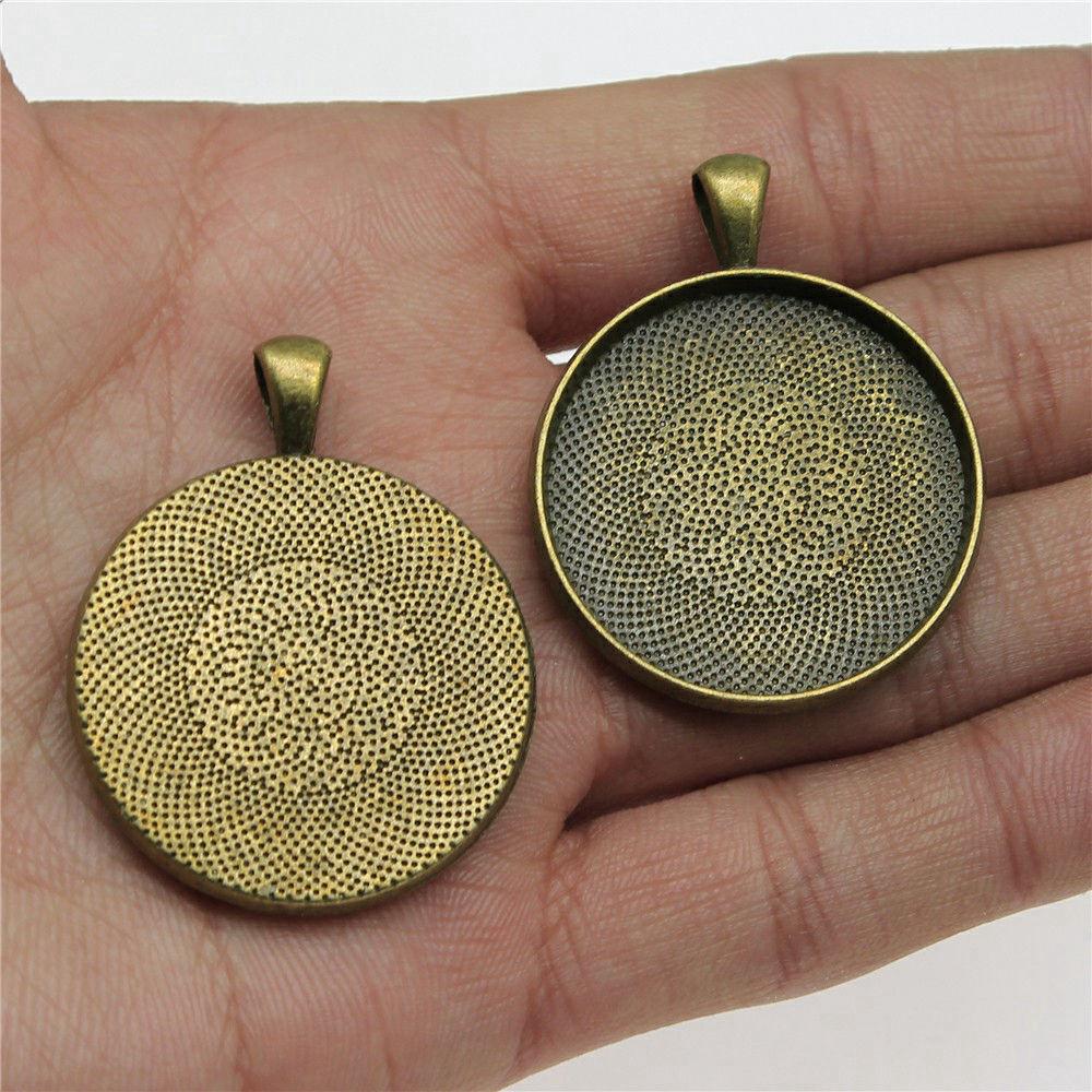 

Подойдет круглый 30-35 мм стеклянный кабошон основание подставка подставка аксессуары части пара ювелирные изделия массивные модные вещи A16-3pcs-30mm