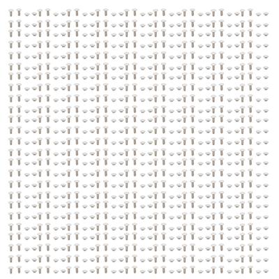 500 Set Borchie in Pelle 6x8mm Ferro Bianco Rotondo Fai da Te Processo di Placcatura Borchia a Doppia Copertura Borchie in Pelle