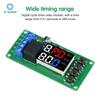 T2101 12V Programmable Timer Controller Dual-Mode Single-Channel Delay Relay Module Direct Output for Electronics