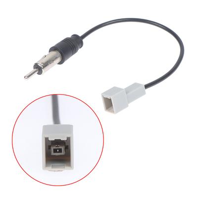 Car Antenna Adapter Female Connector Fm Radio Cd Wire Cable For Borrego Carens